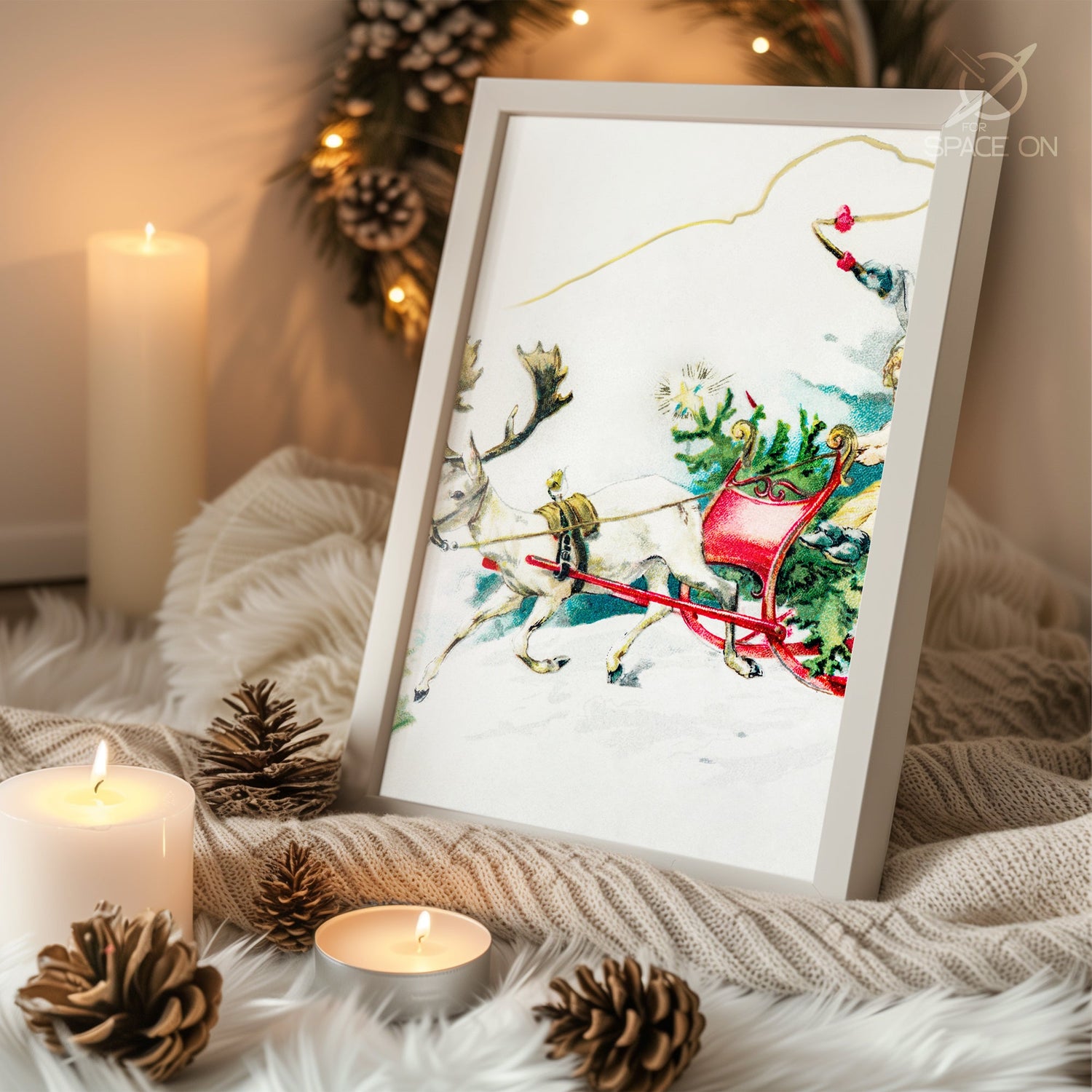 Winter Silence Scene Poster Tablosu