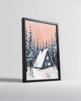 Winter Storm Beauty Poster Tablosu