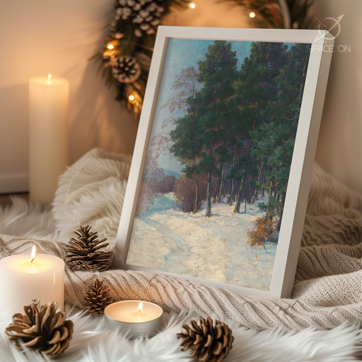 Winter Twilight Magic Poster Tablosu