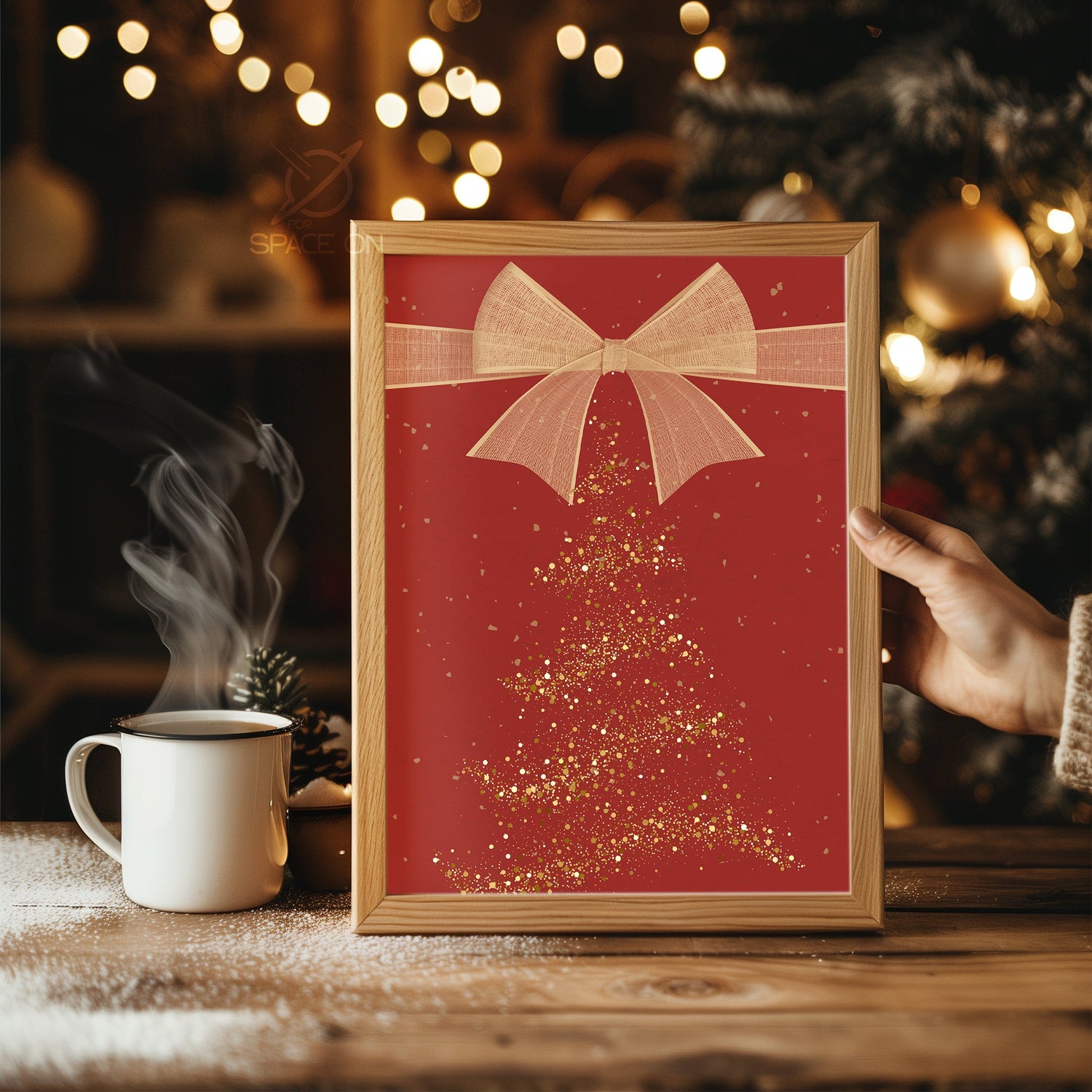 Winter Wonderland Snowscape Poster Tablosu