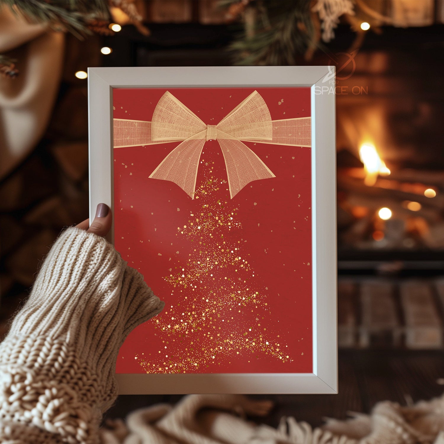 Winter Wonderland Snowscape Poster Tablosu