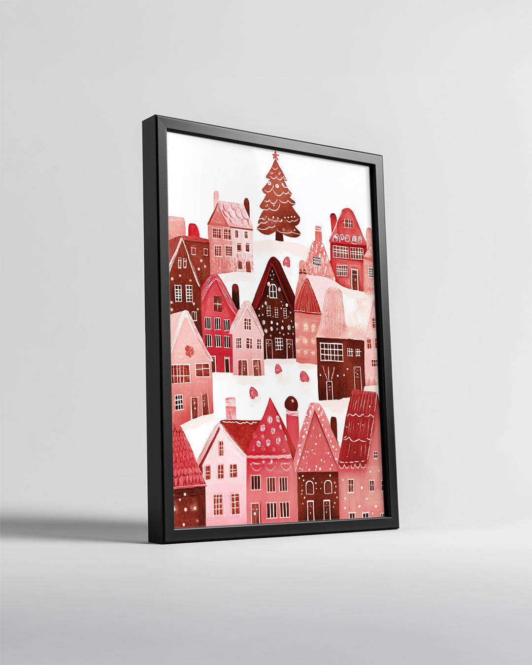 Woodland Creatures Winter Poster Tablosu