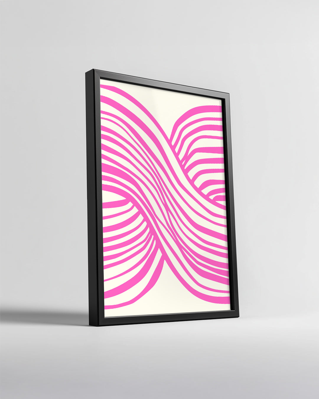 Woven Pink Poster Tablosu