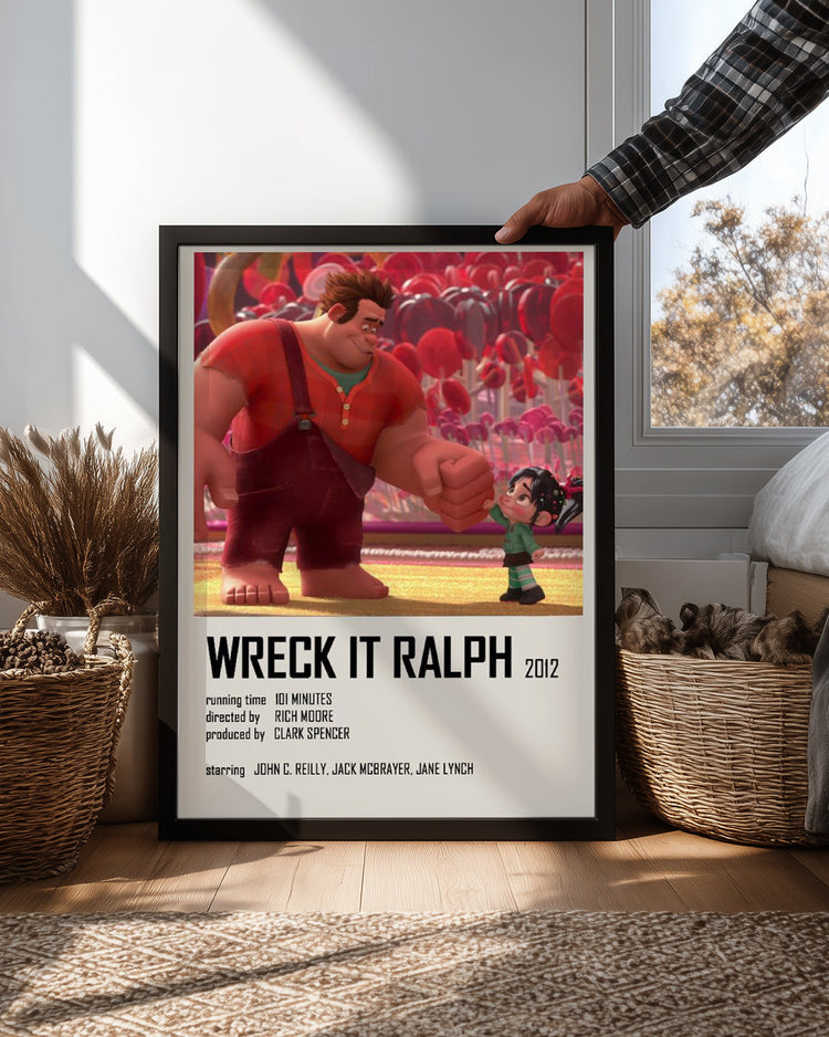 Wreck It Ralph Poster Tablosu
