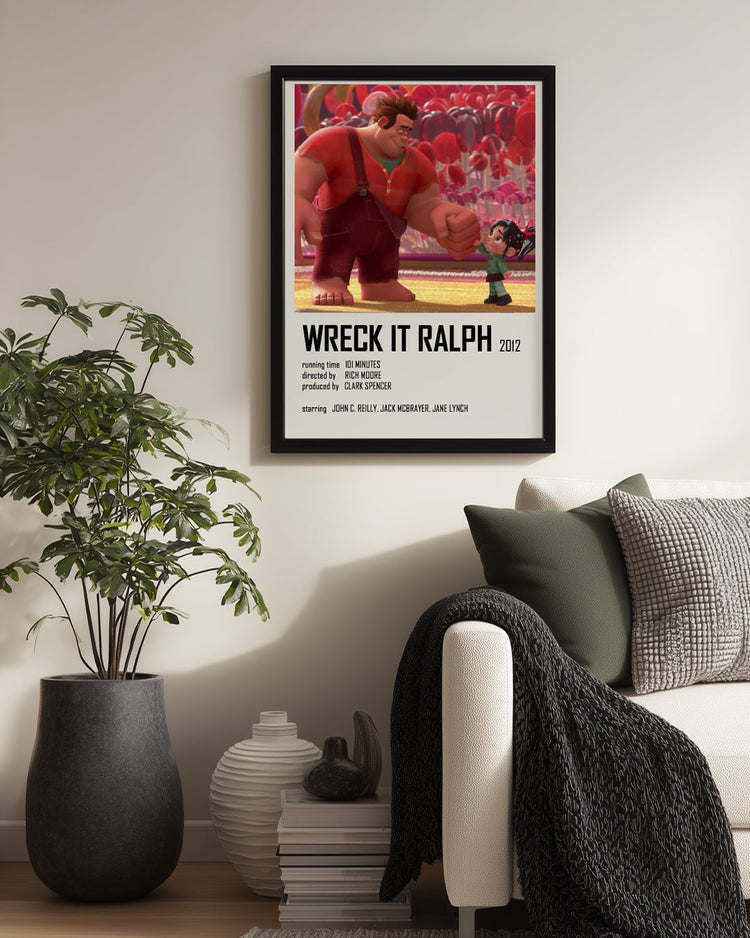 Wreck It Ralph Poster Tablosu