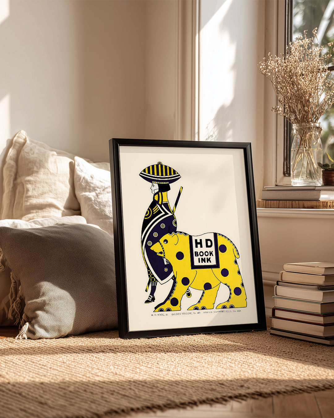 Yellow Bear Poster Tablosu