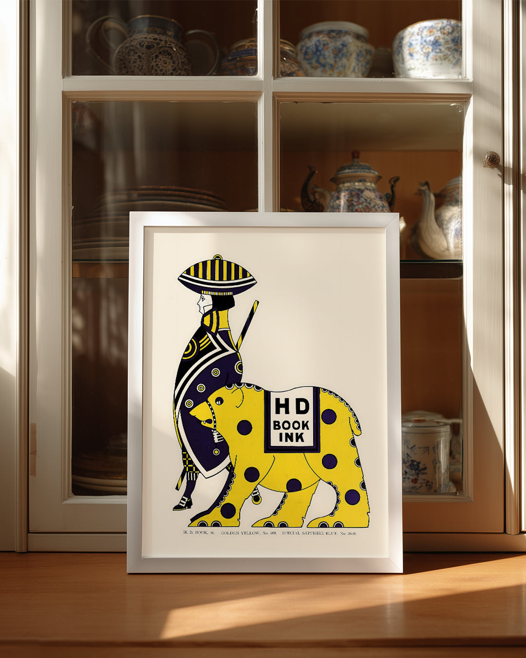 Yellow Bear Poster Tablosu