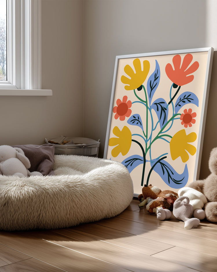 Yellow Bush 2 Poster Tablosu