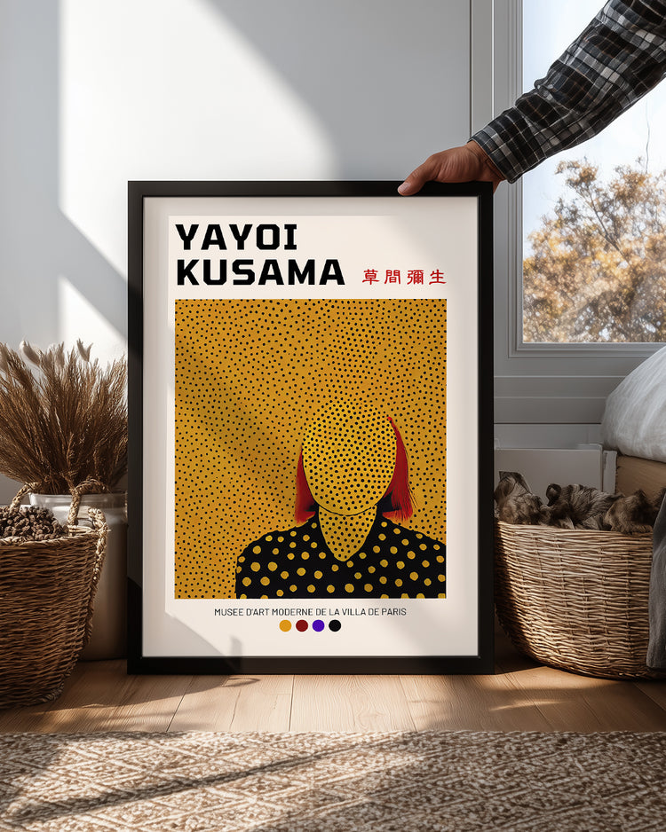 Yellow Dot Poster Tablosu