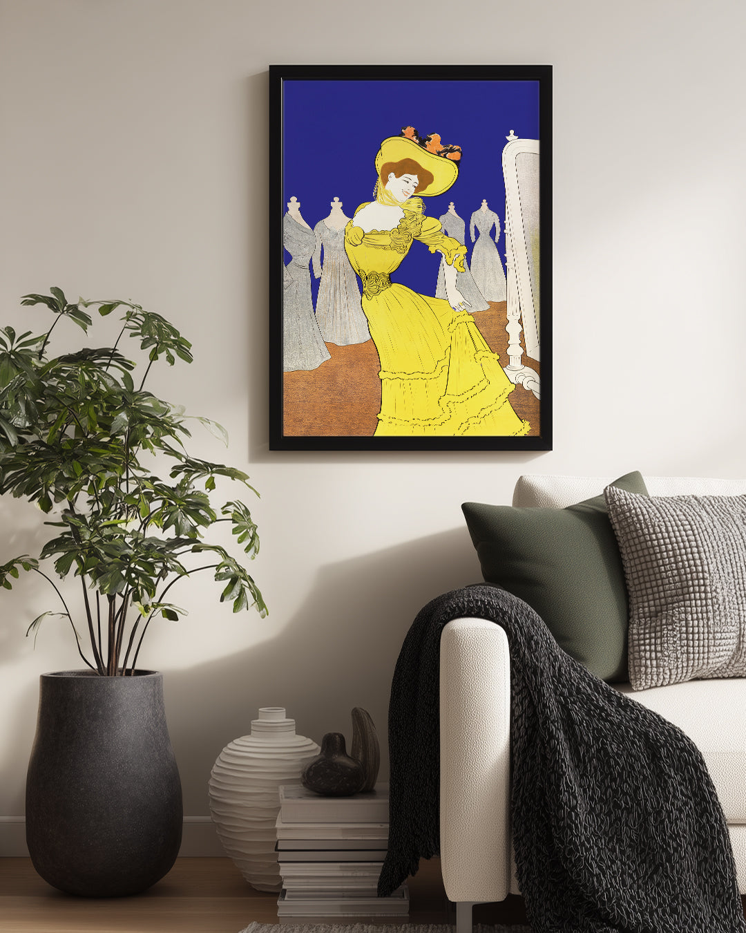 Yellow Dress Poster Tablosu