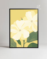 Yellow Glow Poster Tablosu