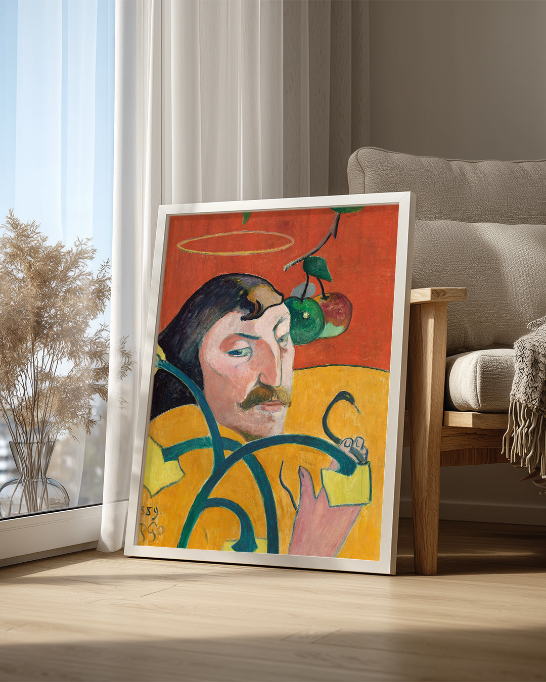 Yellow Halo Poster Tablosu