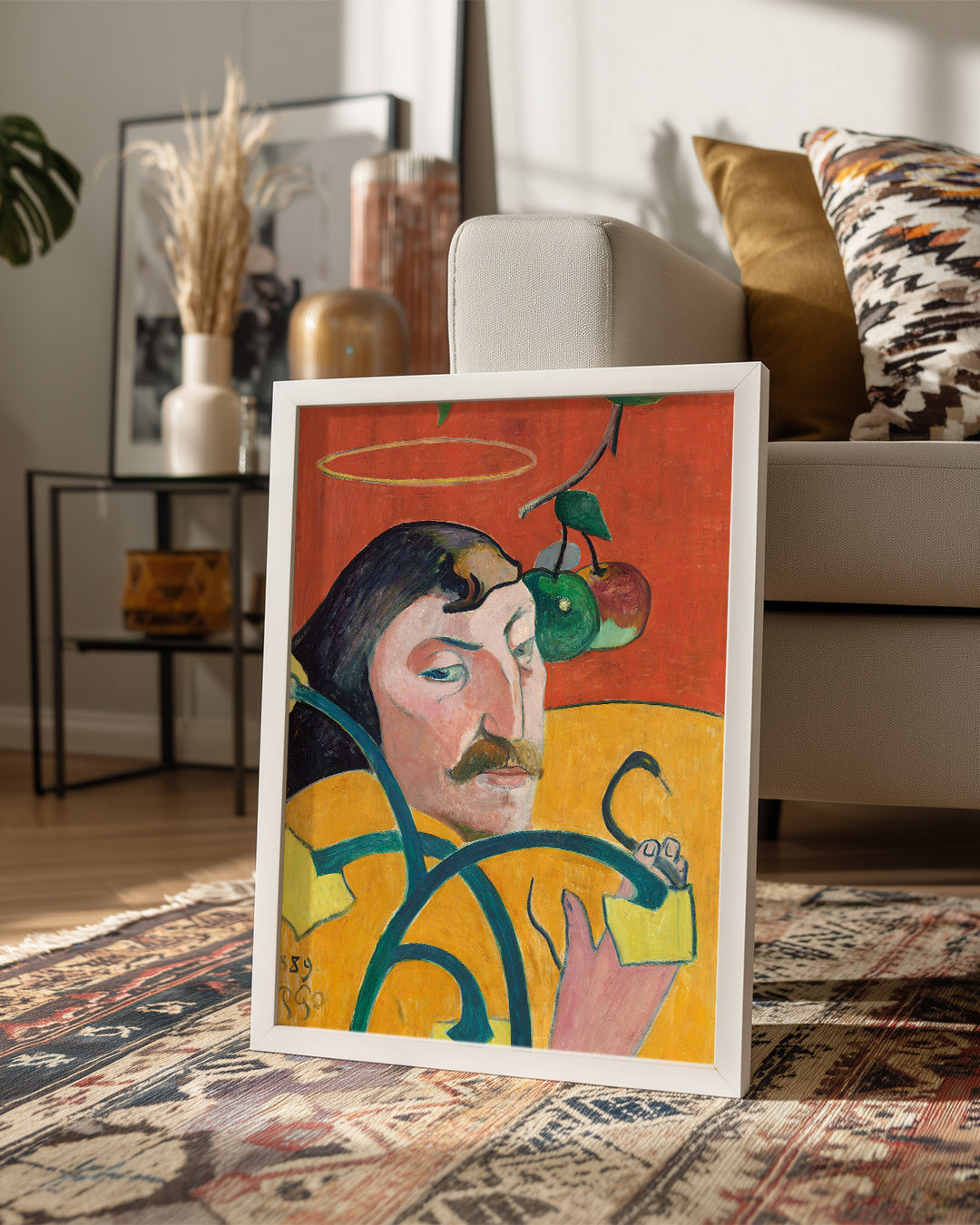 Yellow Halo Poster Tablosu