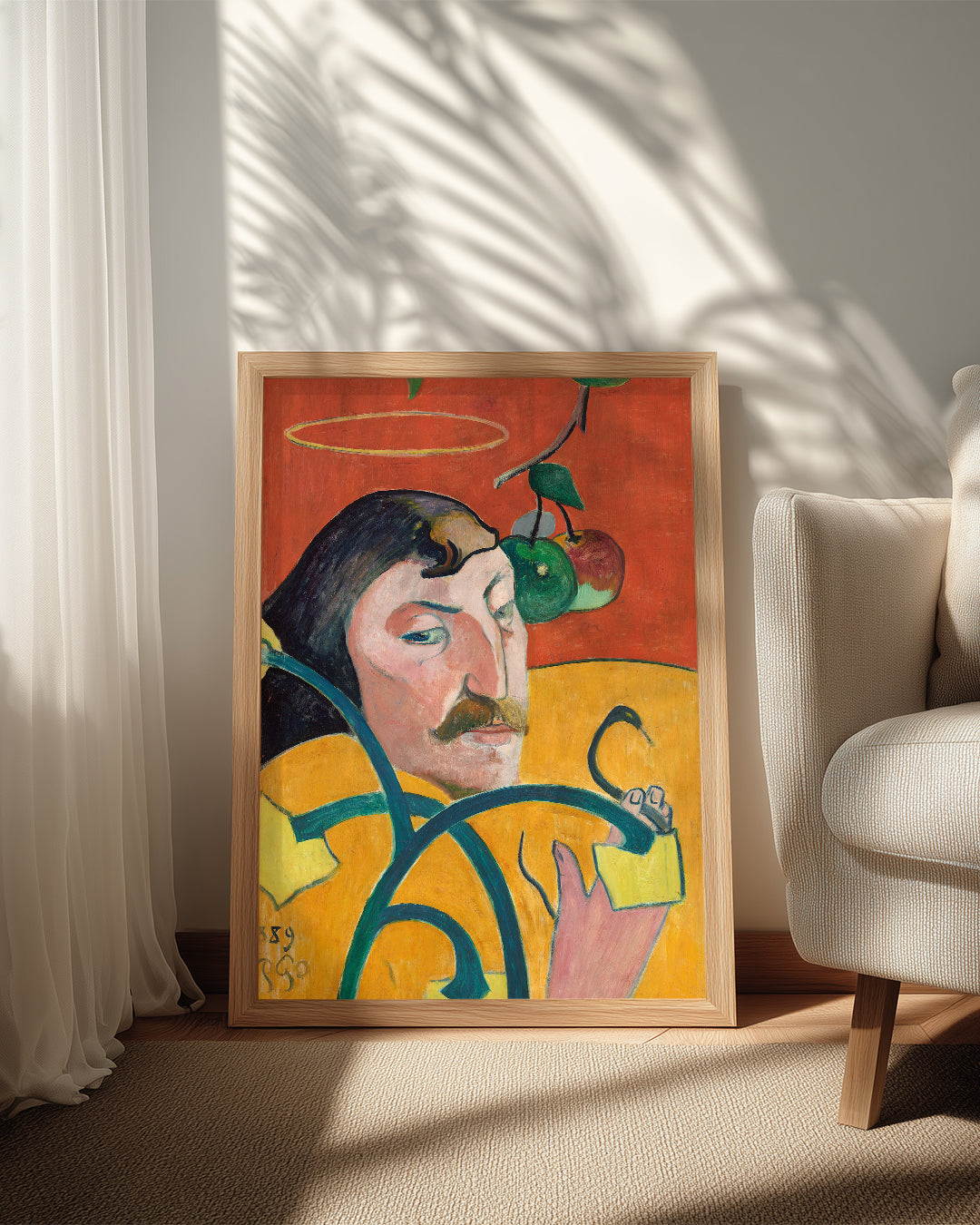 Yellow Halo Poster Tablosu