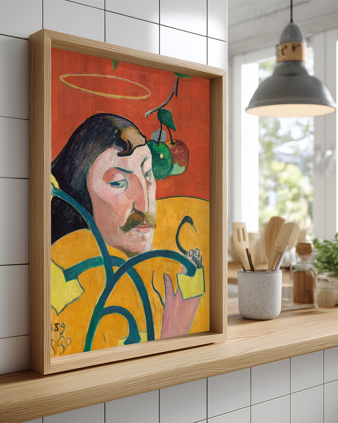 Yellow Halo Poster Tablosu