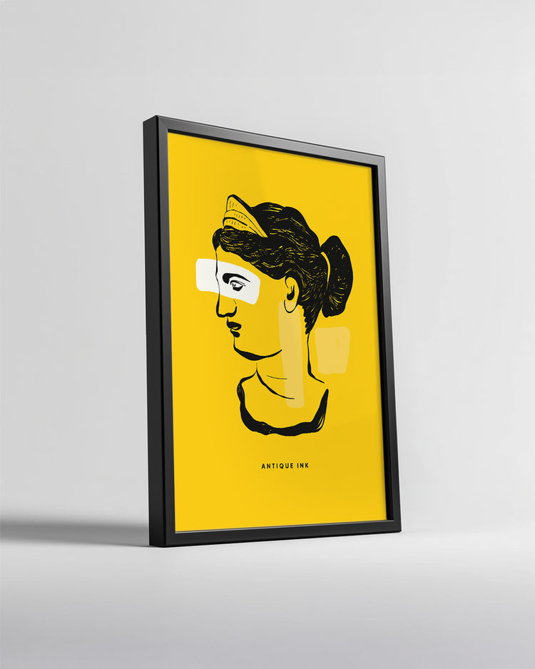 Yellow Head Poster Tablosu