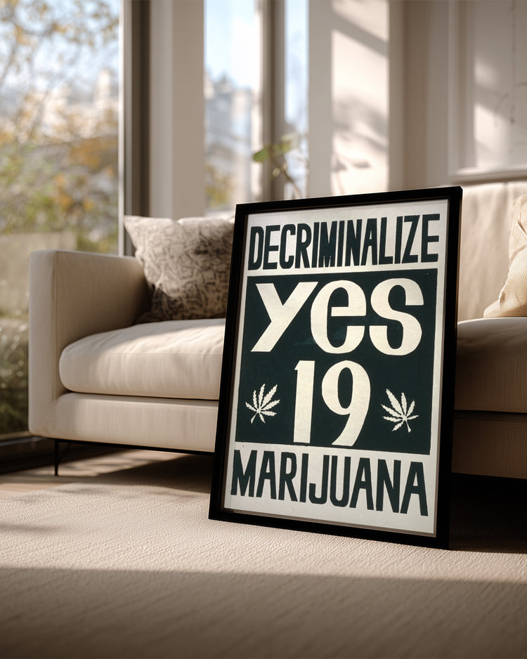 Yes Green Poster Tablosu