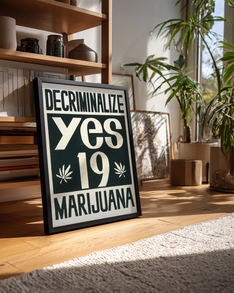 Yes Green Poster Tablosu