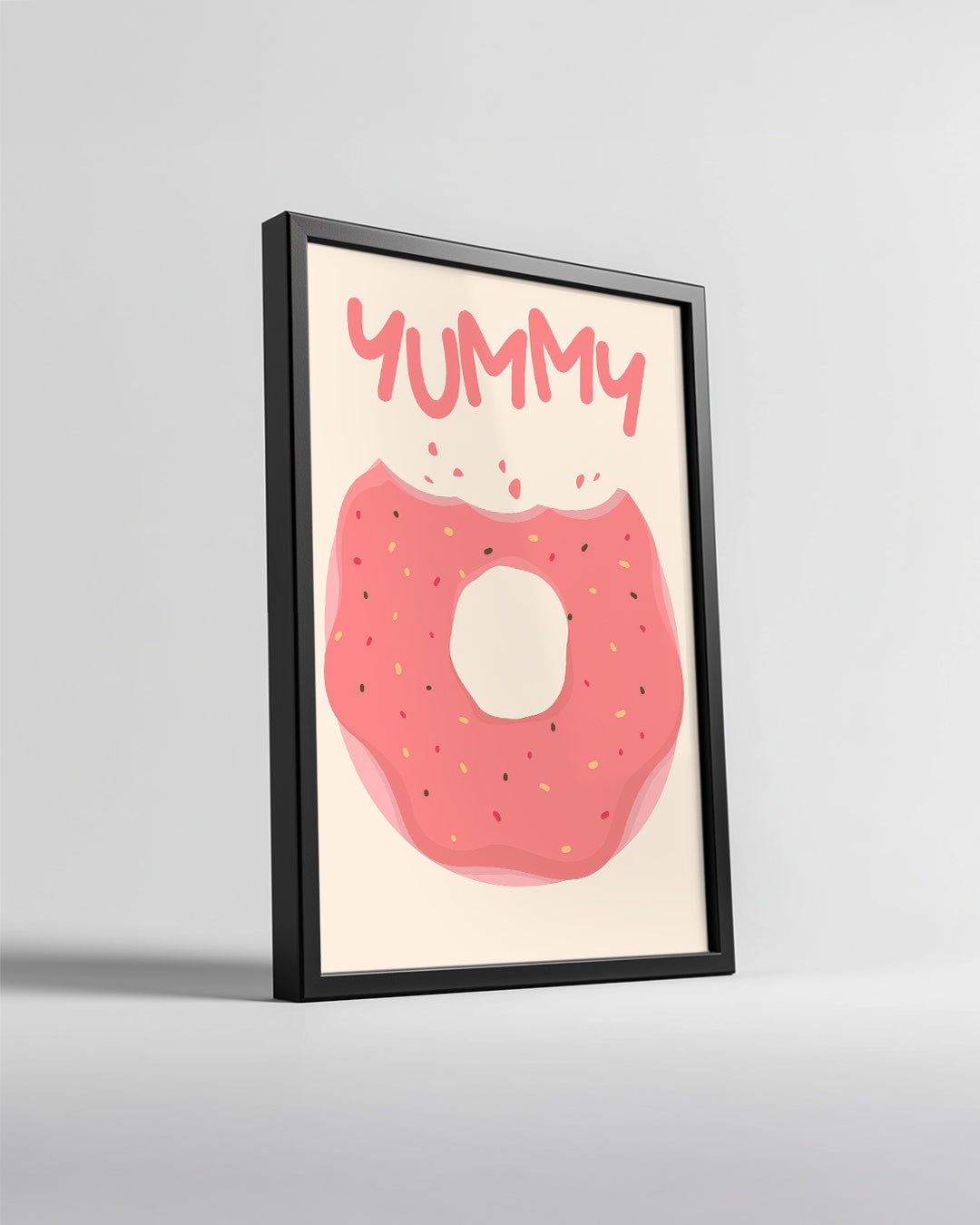 Yummy Donut Poster Tablosu