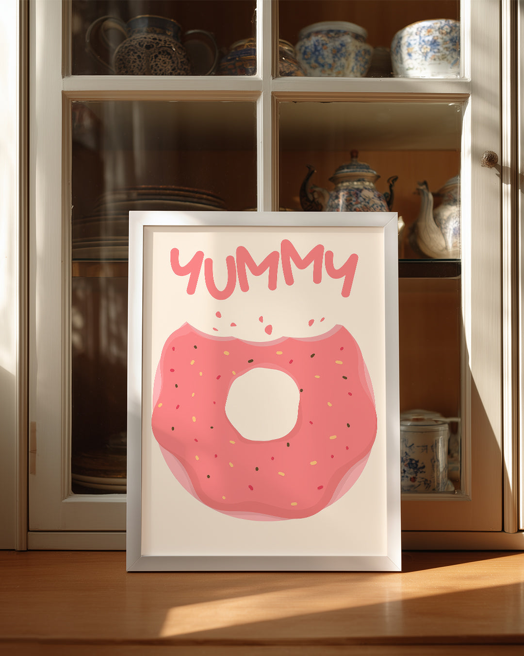 Yummy Donut Poster Tablosu
