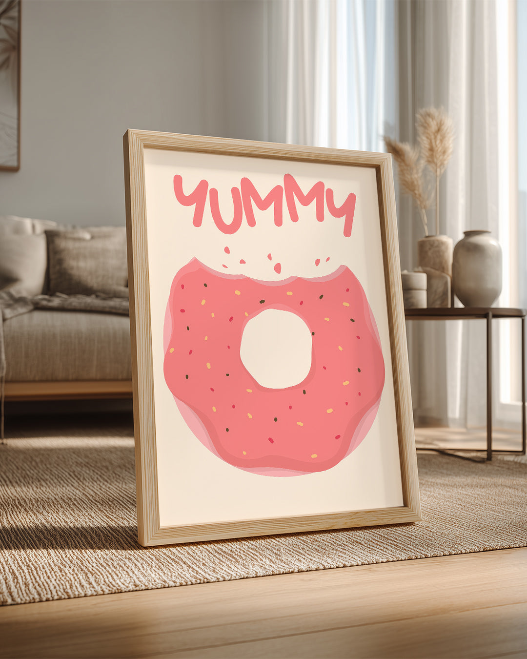 Yummy Donut Poster Tablosu
