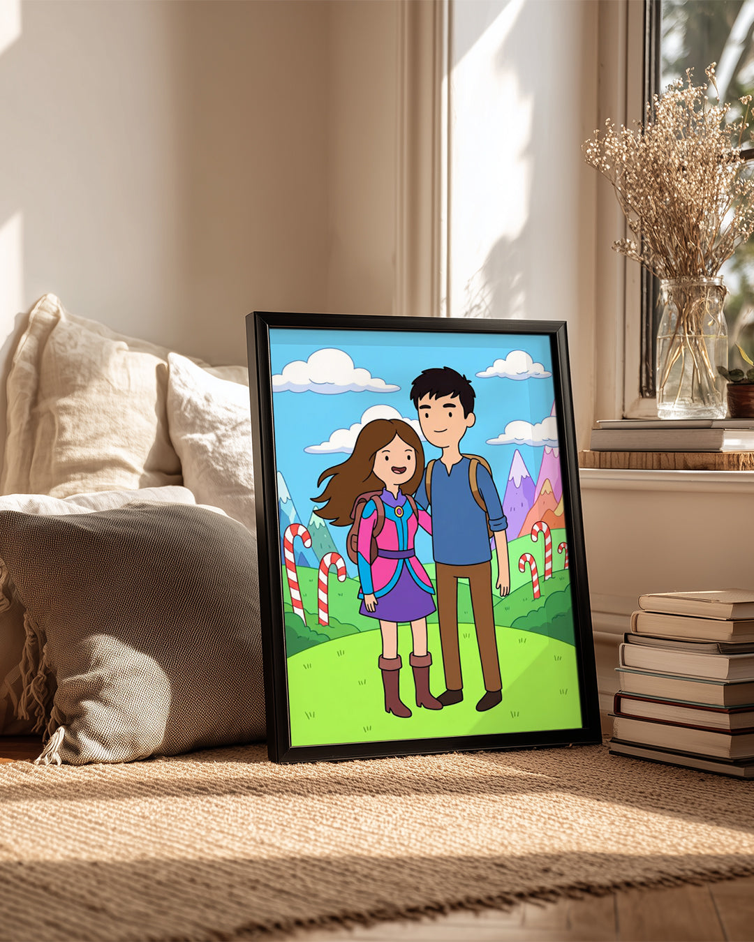 Rick And Morty Poster Painting