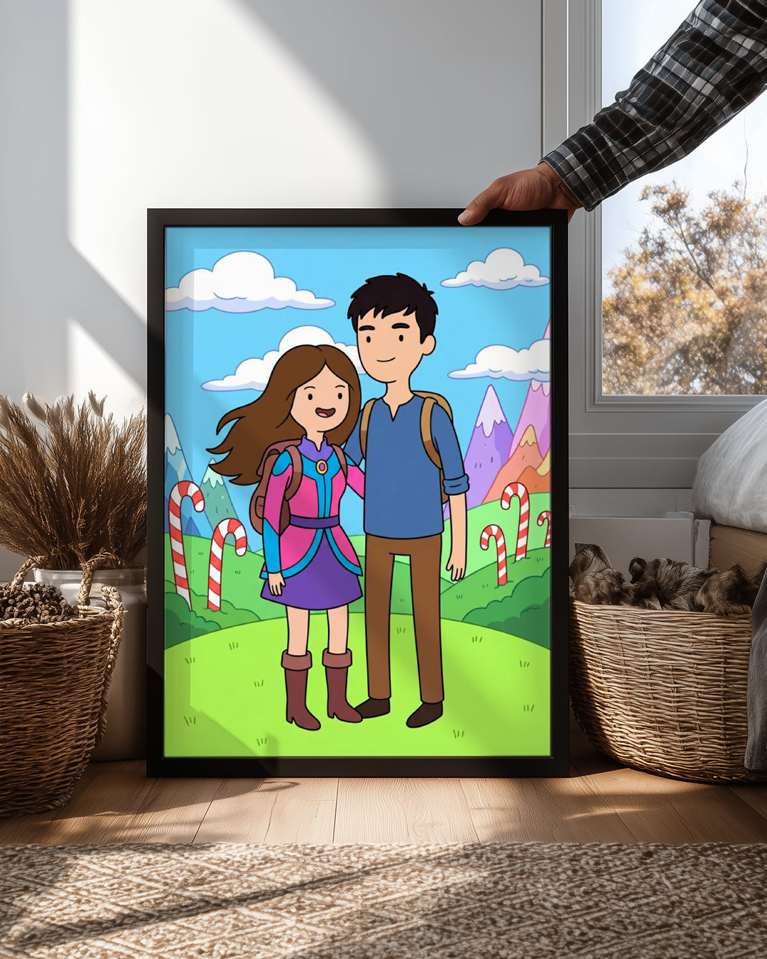 Rick And Morty Poster Painting