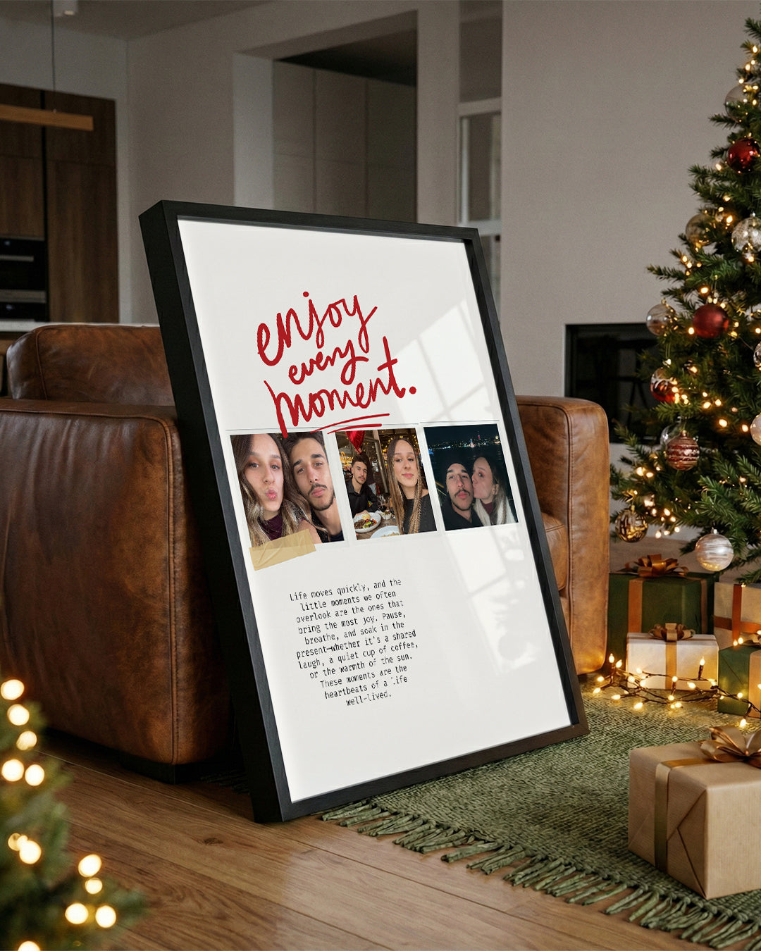 Enjoy Every Moment – Minimal Fotoğraf Poster Tablosu