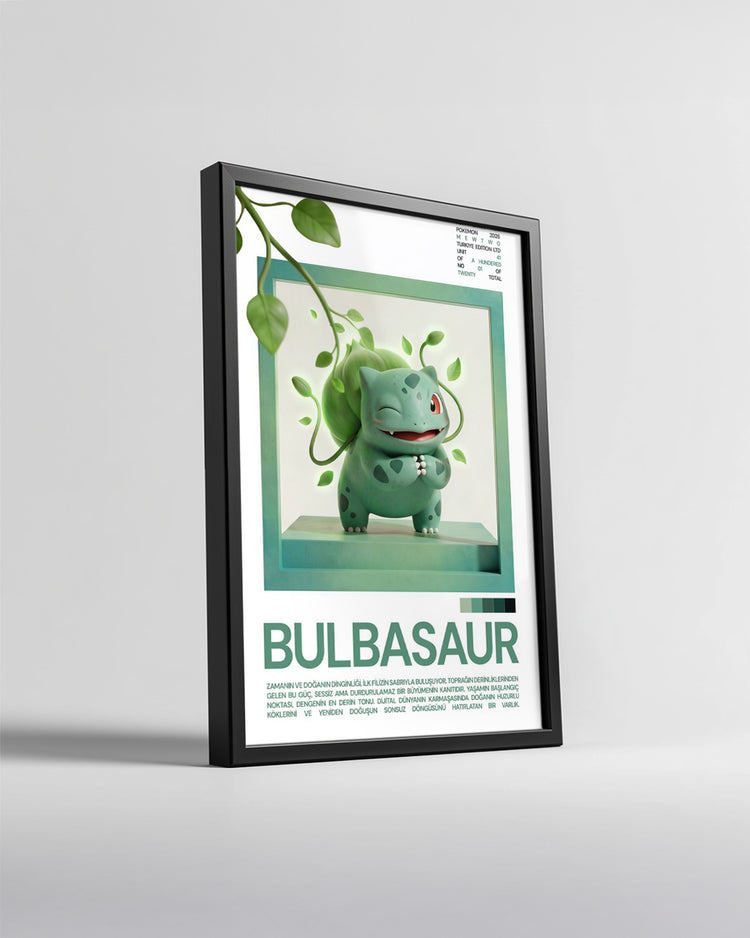 Bulbasaur Poster Tablosu