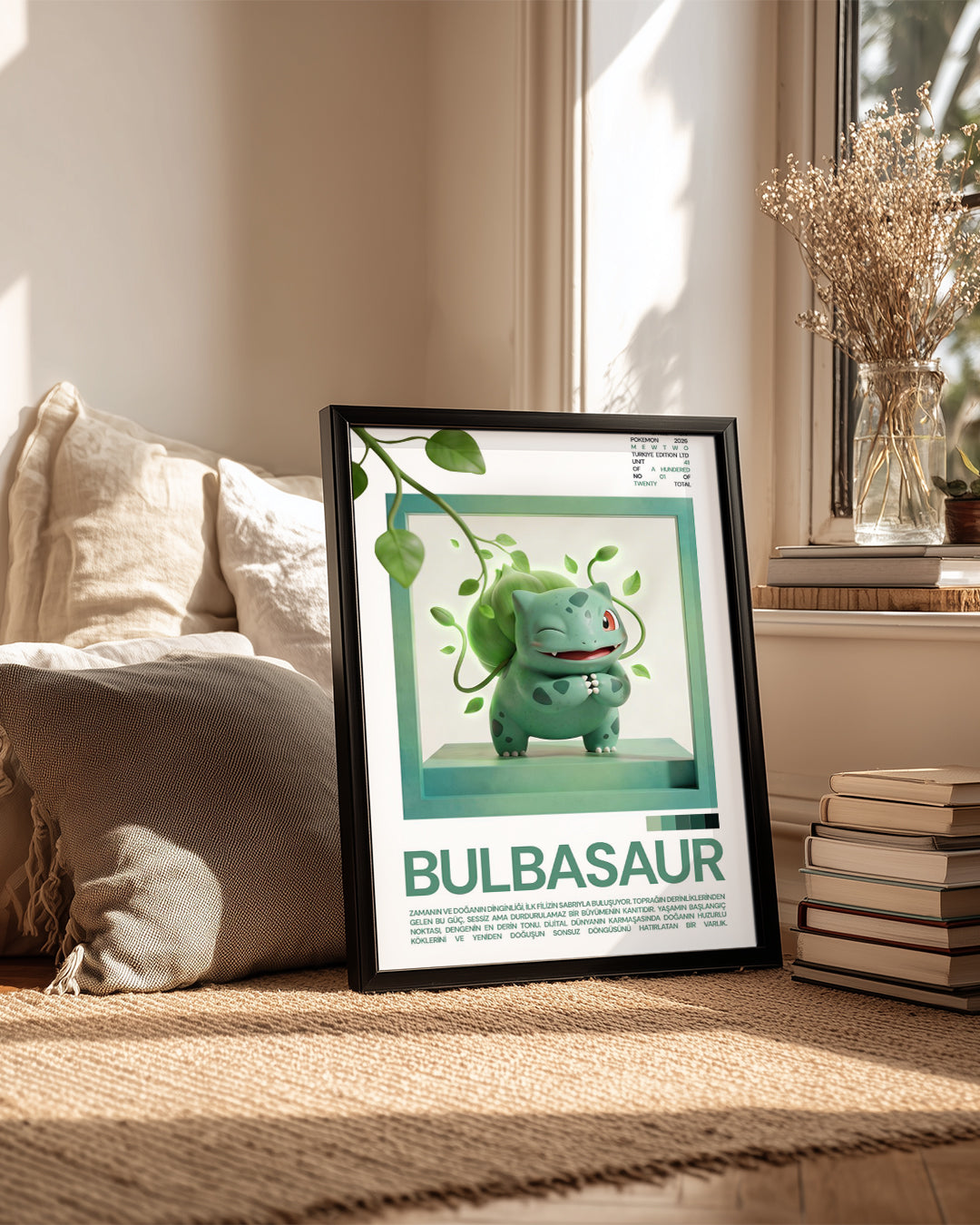 Bulbasaur Poster Tablosu