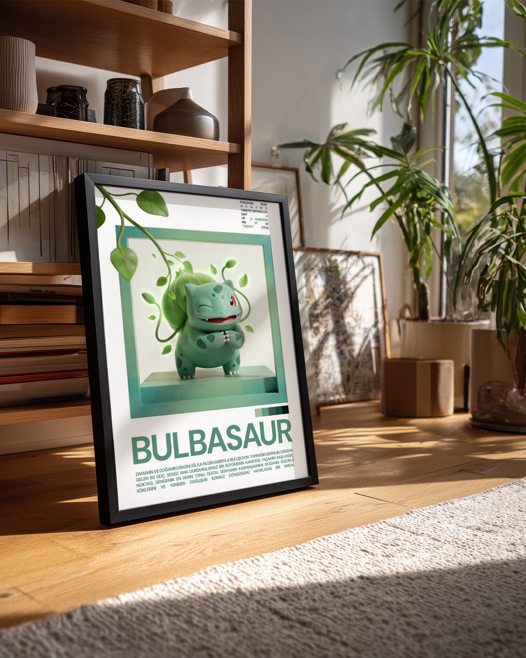 Bulbasaur Poster Tablosu