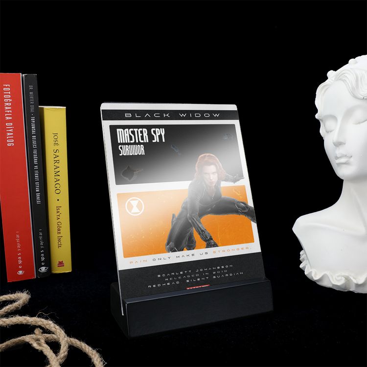 Black Widow Plexiglass