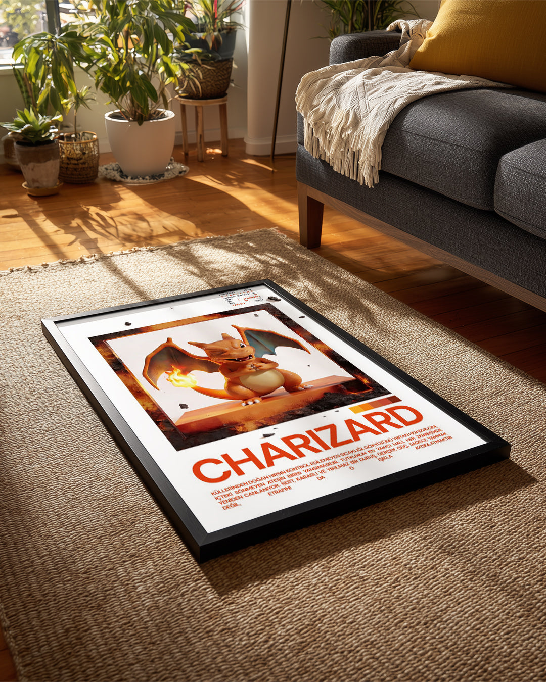 Charizard Poster Tablosu