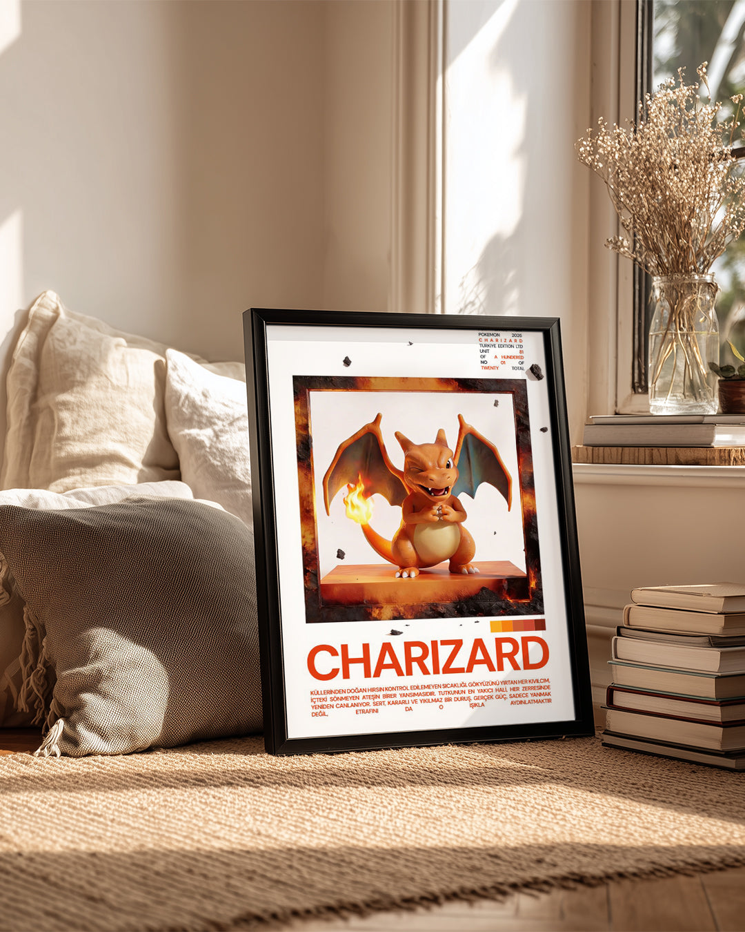 Charizard Poster Tablosu