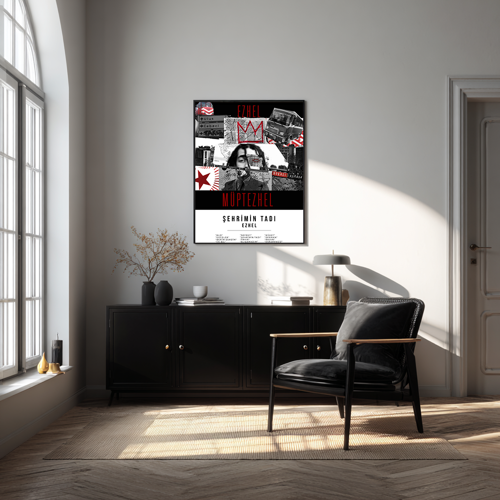 Ezhel-Müptezhel Albüm Kapağı Poster Tablosu