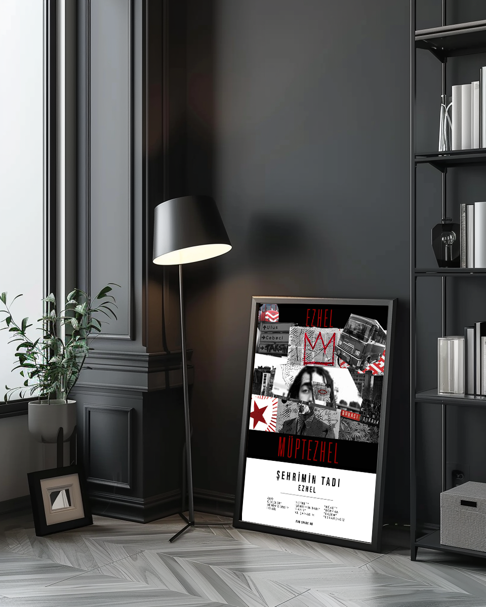 Ezhel-Müptezhel Albüm Kapağı Poster Tablosu