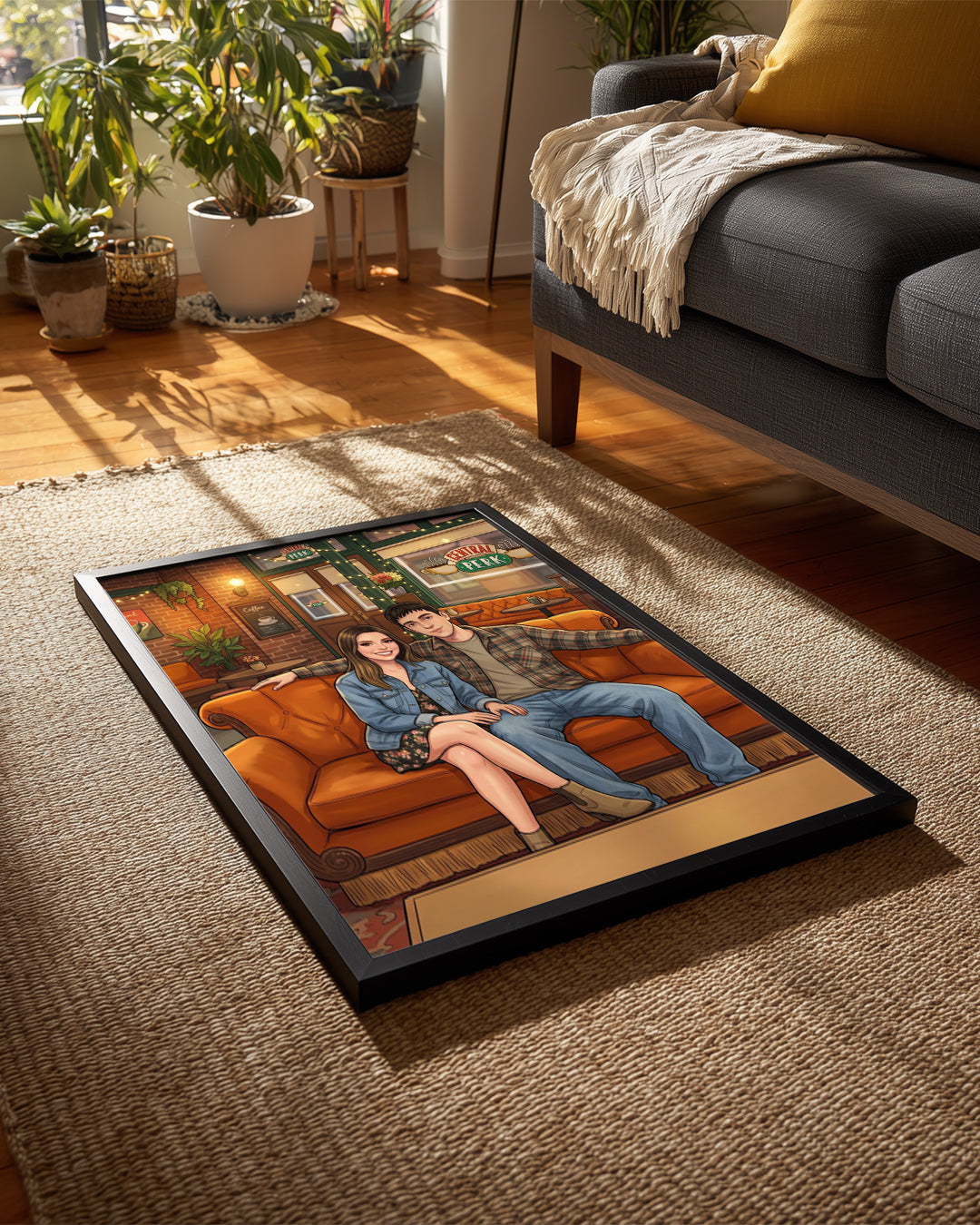 Friends Karikatür Tablo