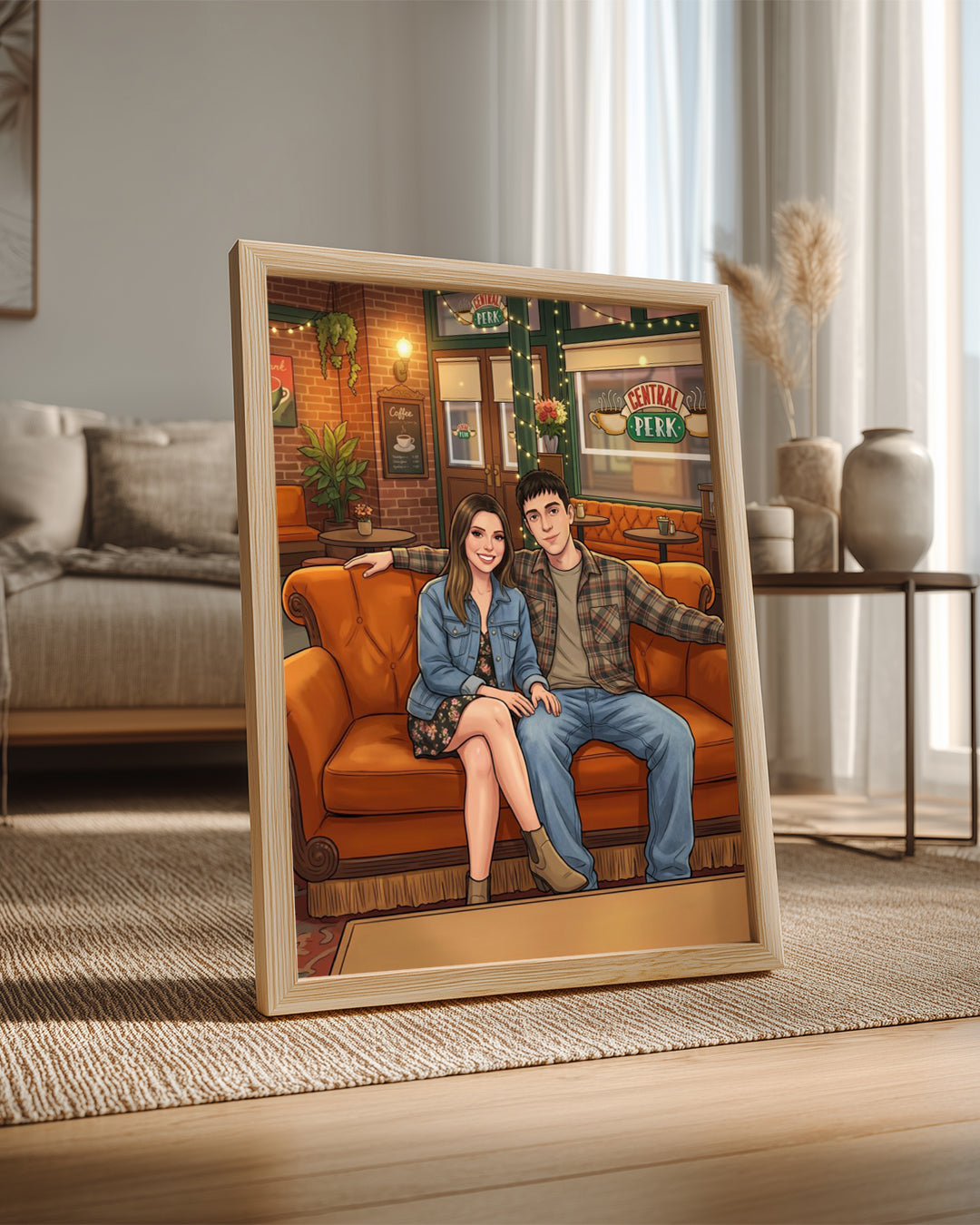 Friends Karikatür Tablo