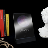 Yıldız Haritası (Galaksi) Pleksi Konsept Kutu