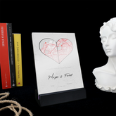 İlk Tanıştığım Yer (Uzak Mesafe) Pleksi Konsept Kutu