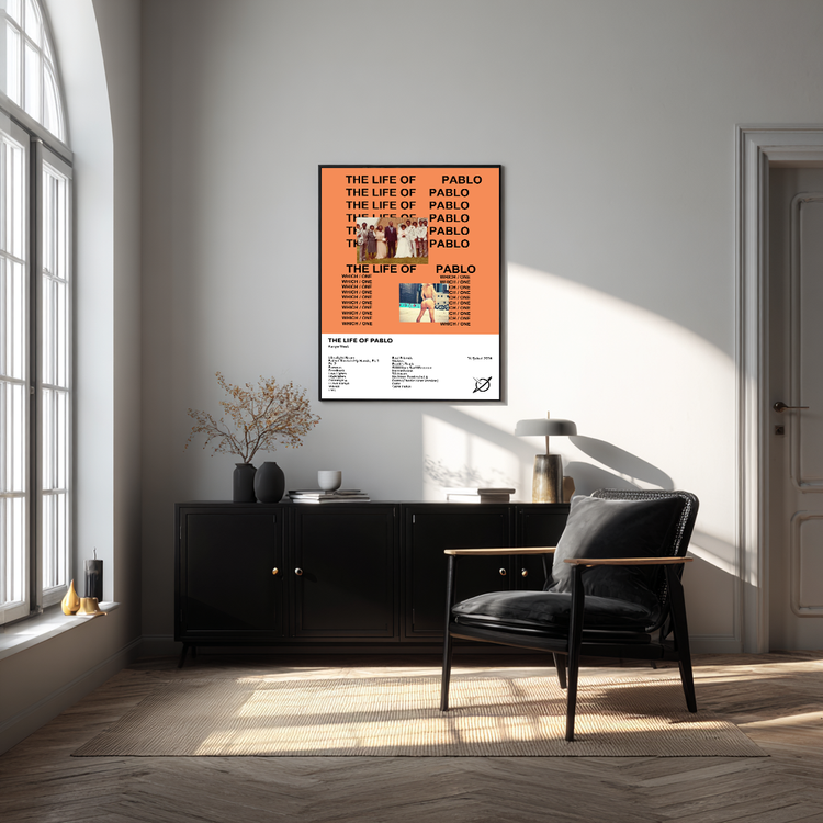 Kanye-The Life Of Pablo Albüm Kapağı Poster Tablosu