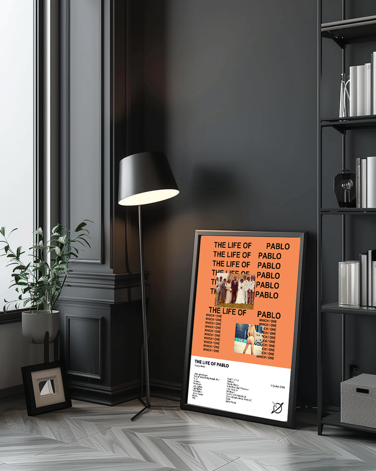 Kanye-The Life Of Pablo Albüm Kapağı Poster Tablosu