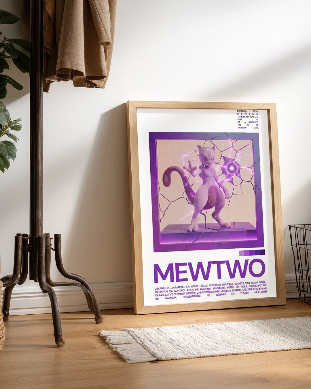 Mewtwo Poster Tablosu