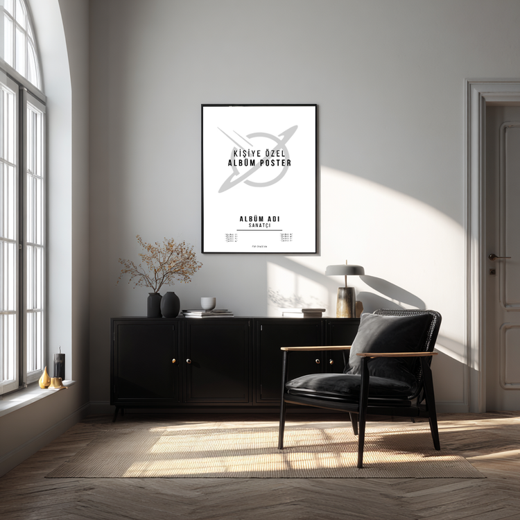 Kişiselleştirilebilir Albüm Kapağı Poster Tablosu