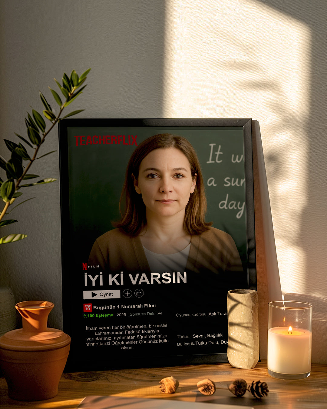 Netflix Poster Table