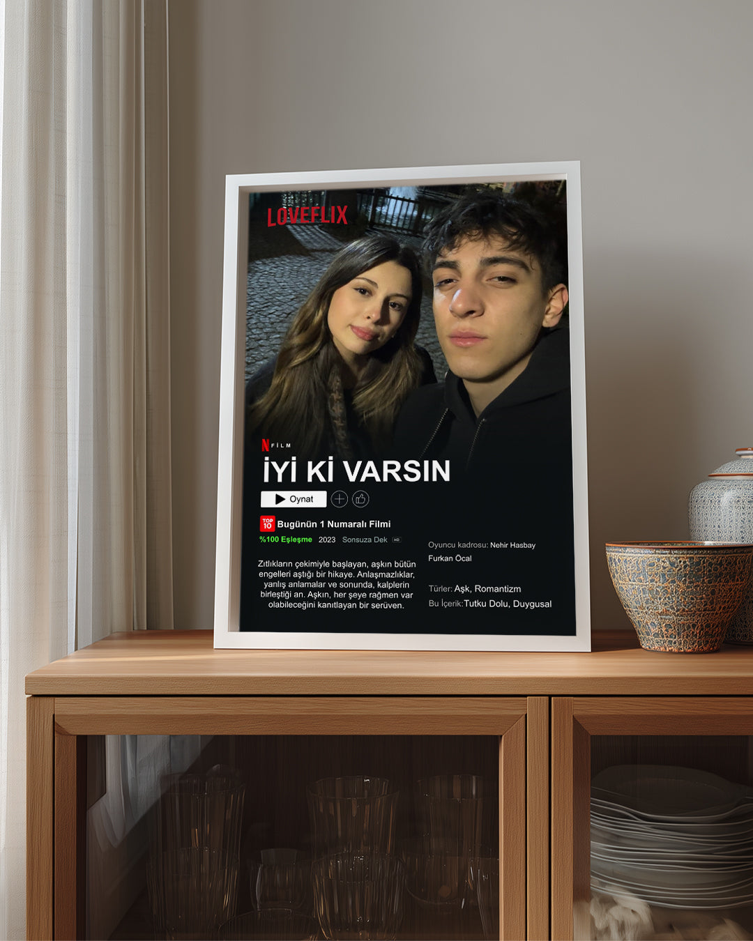 Netflix Poster Table