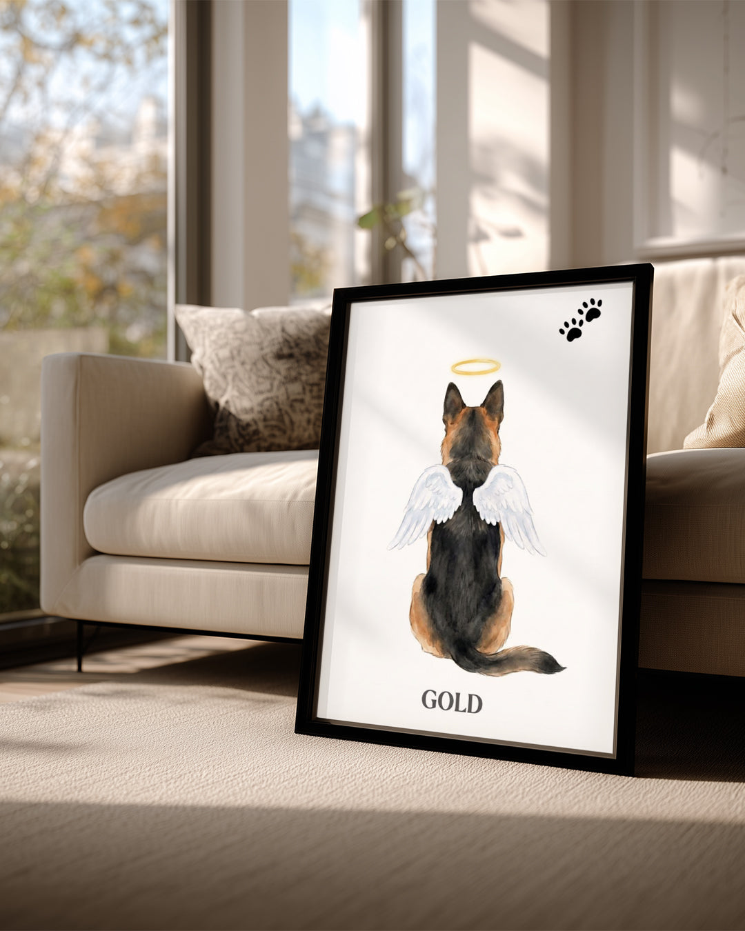 Cennetteki Dostum | Kişiye Özel Poster Tablo