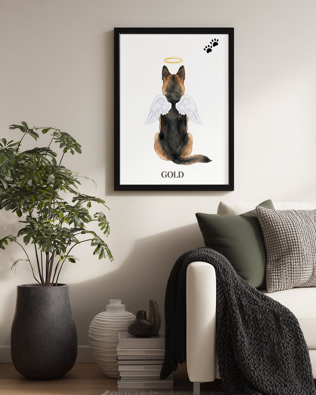 Cennetteki Dostum | Kişiye Özel Poster Tablo