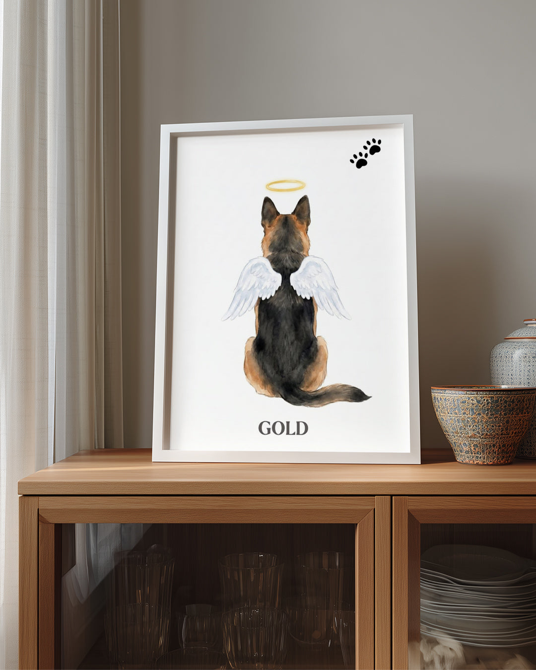 Cennetteki Dostum | Kişiye Özel Poster Tablo