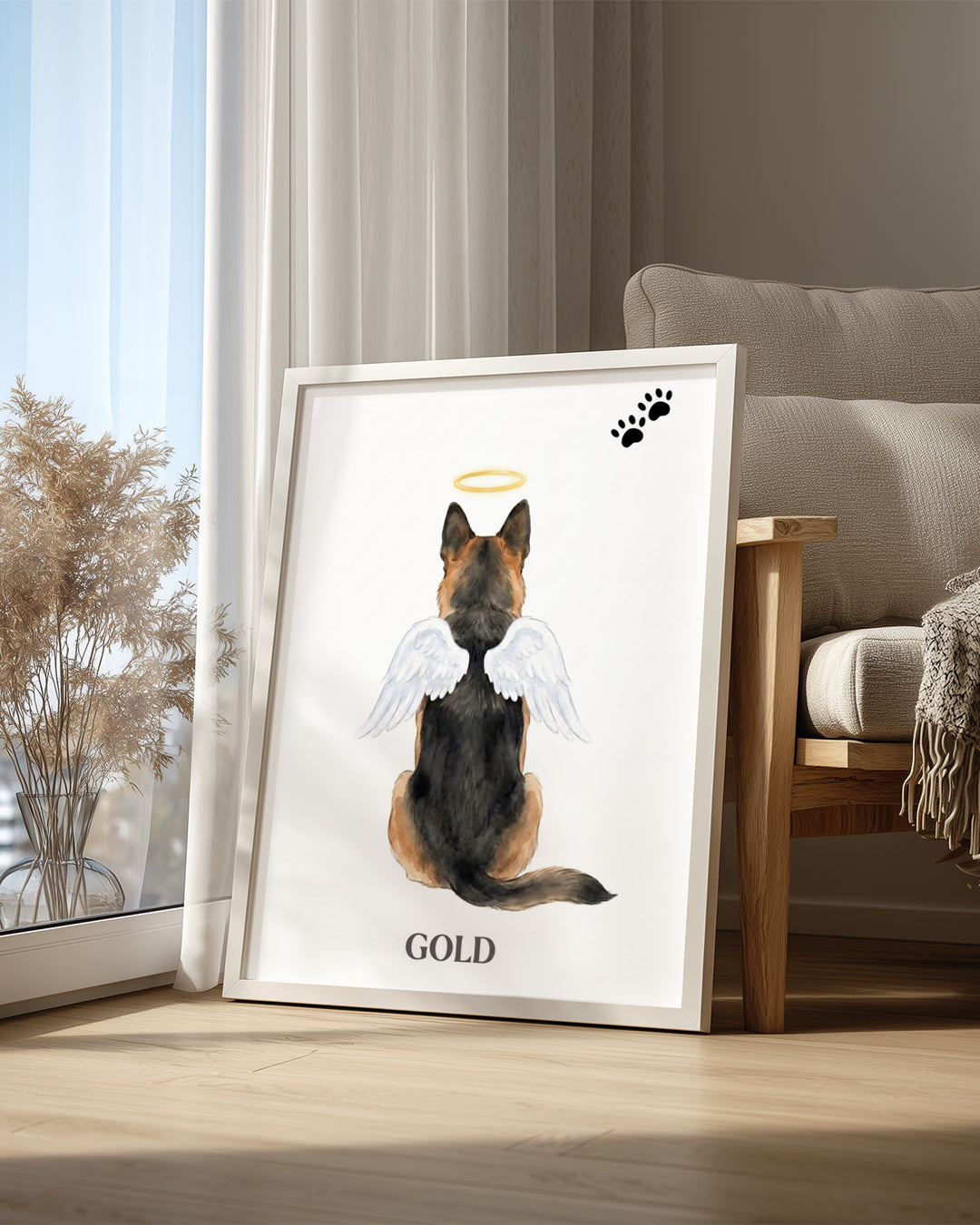 Cennetteki Dostum | Kişiye Özel Poster Tablo